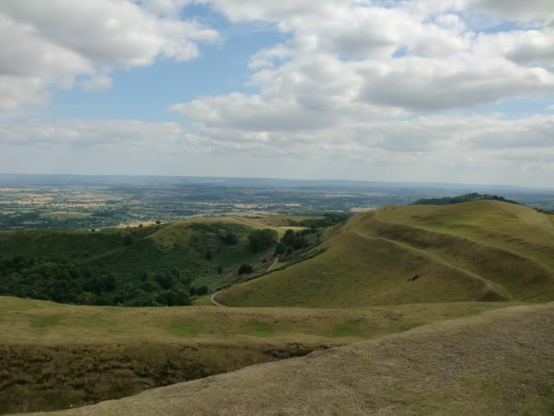 The Malverns - Midsomer Hill to British Camp and back CIMG9397