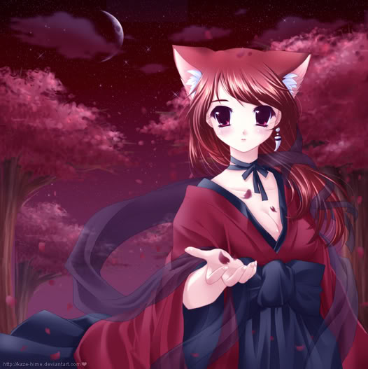 صور انمي احمر Bloodneko