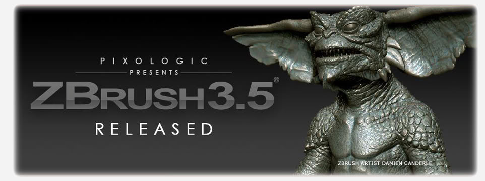 Zbrush 3.5 ZBRUSHBAKKBANNERCHIDO