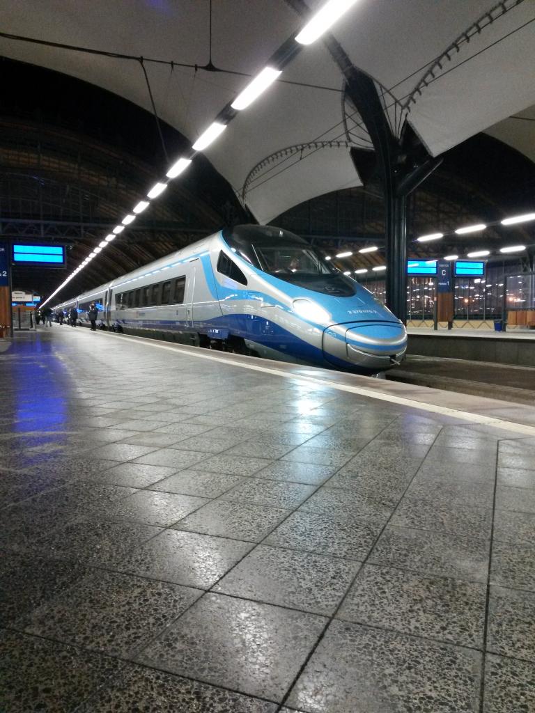 Warszawa - Wroclaw, Poland by PKP Pendolino 26