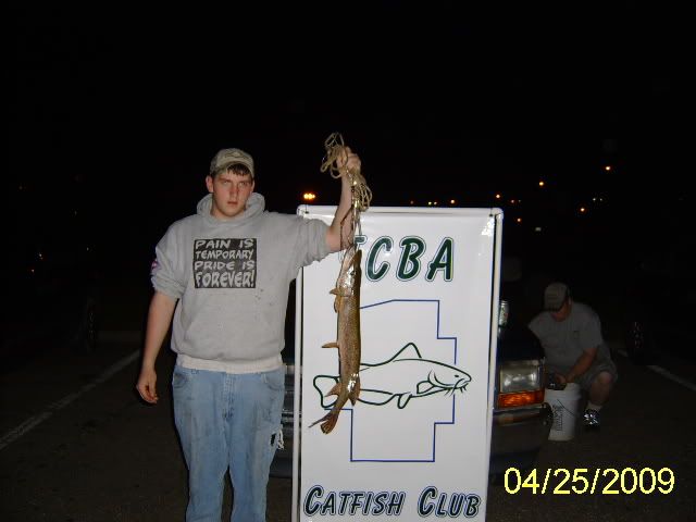 TCBA (ohio) Catfish Tournament Results For April 25th 2009 04-25-09_Tyler-Pike