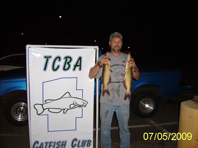 TCBA (Ohio) Catfish Tournament Results For July 4th 07-04-09_1stFloyd