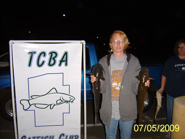TCBA Catfish Tournament Results For July 4th 07-04-09_2ndRenee