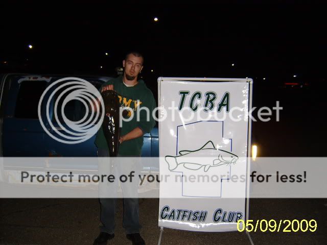 TCBA (Ohio)  CATFISH TOURNAMENT RESULTS FOR MAY 9th 1rstPlaceandBigFishBrianZimmerman5-