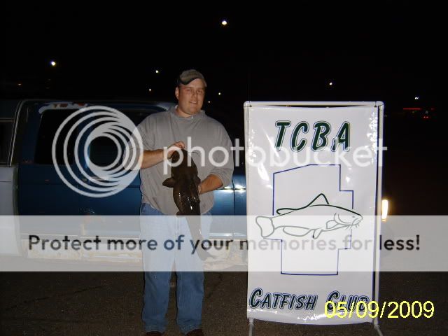 TCBA (Ohio)  CATFISH TOURNAMENT RESULTS FOR MAY 9th 3rdplacefishRockyMoore5-09