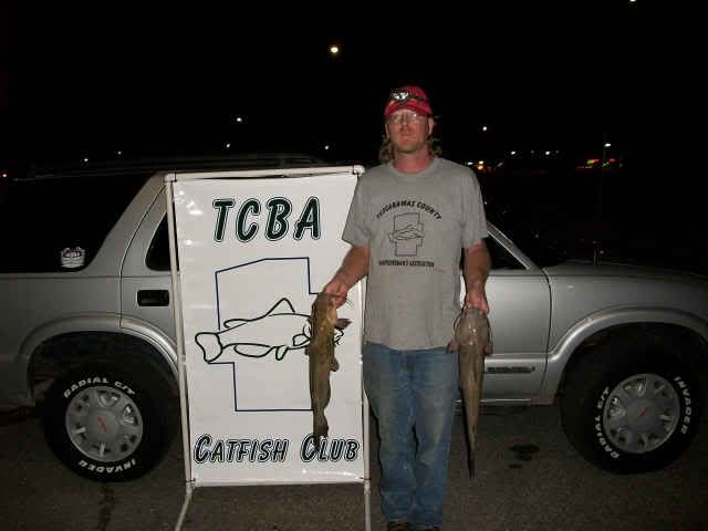 TCBA Catfish Tournament Results For August 29th ChuckHart2ndPlace8-29