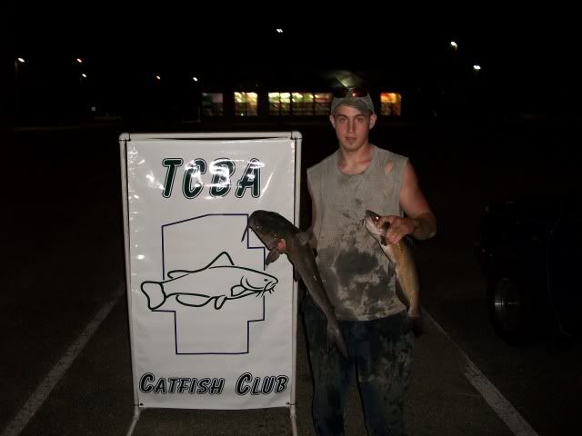 TCBA  OHIO Catfish Tournament Results for August 15th EricDanko1rstPlace8-15