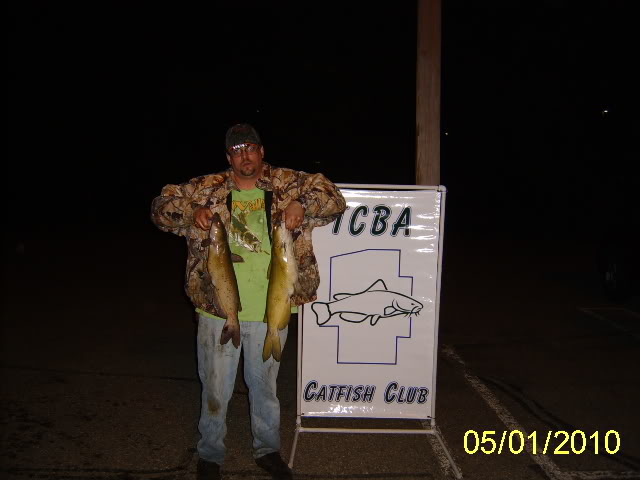 TCBA (Ohio) Catfish Tournament Results for May 1rst 05-01-10_2nd