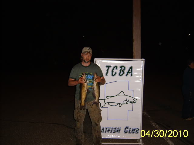 TCBA (Ohio) Catfish Tournament Results for May 1rst 05-01-10_3rd