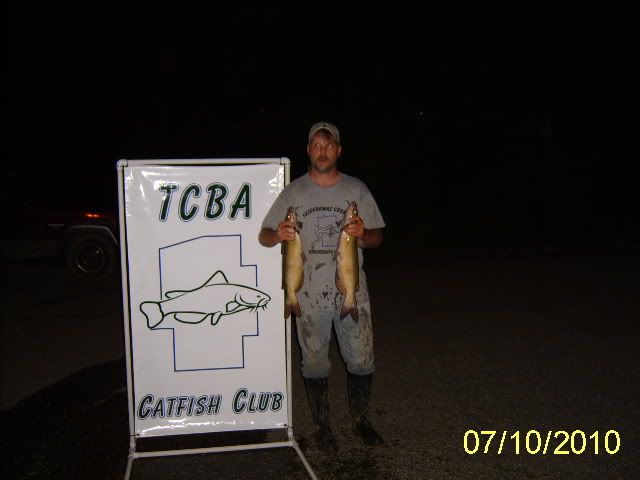 TCBA (Ohio) Catfish Tournament Results for July 10th  07-10-10203rd