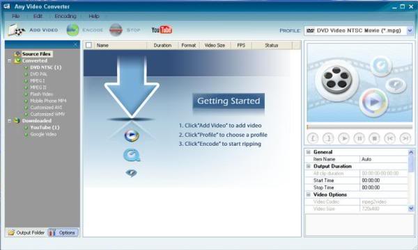 Any Video Converter Free AVC_001