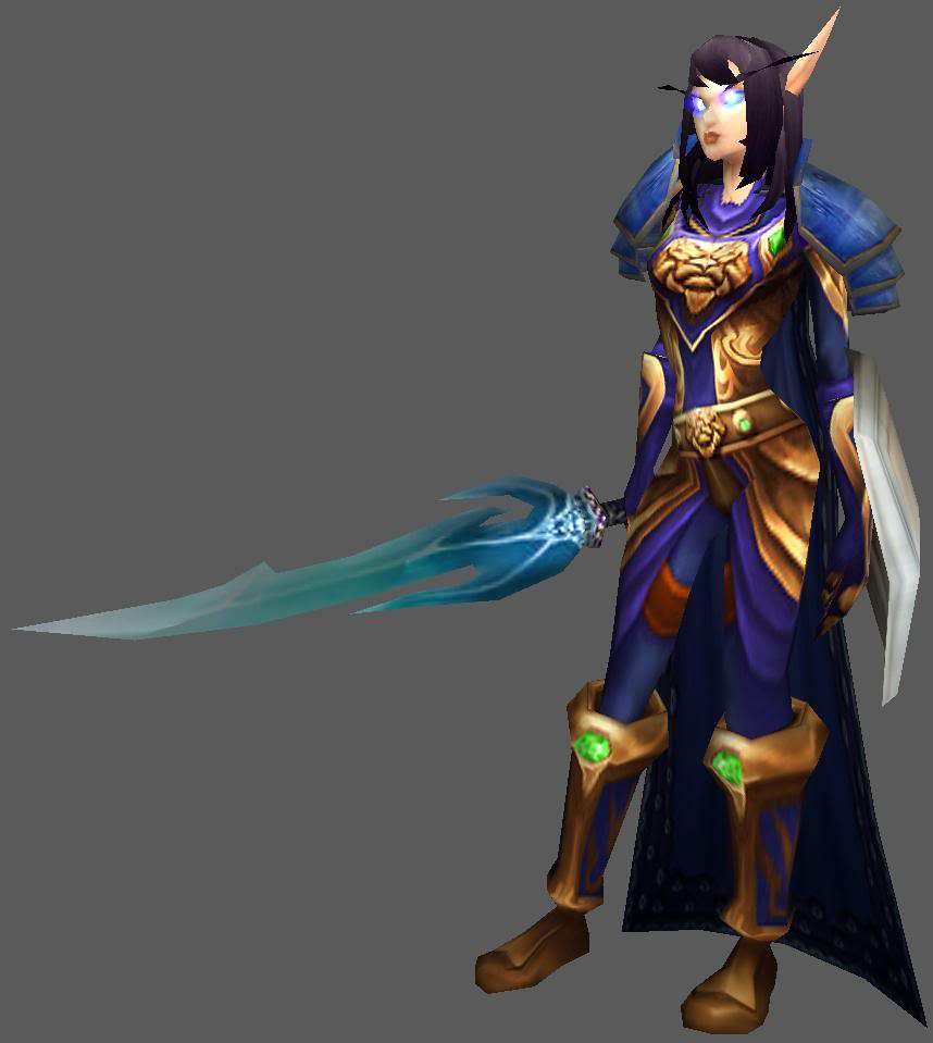 Highelven Paladin Nina Silverwing Nina