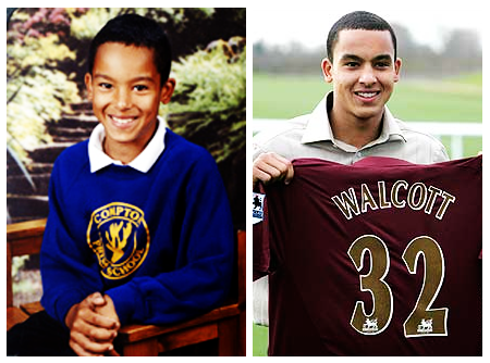 صور لاعبي كرة القدم وهم صغار Babytheowalcott