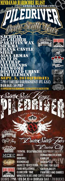 PILEDRIVER [ Down South Tour] PD