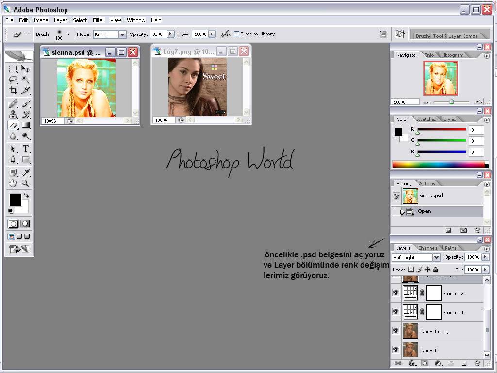 Photoshop ve ImageReady Program Dersleri Ders