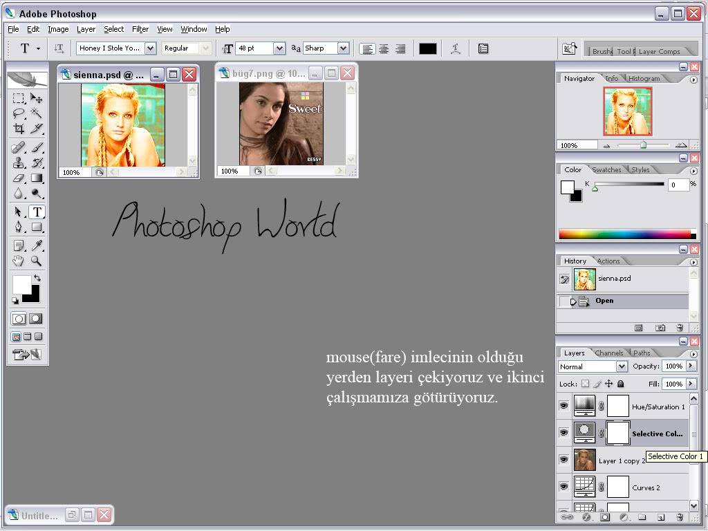 Photoshop ve ImageReady Program Dersleri Ders2