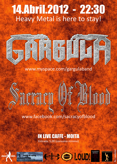 SACRACY OF BLOOD CartazInLiveWeb-1