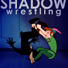 Peter Pan Shadowwrestling