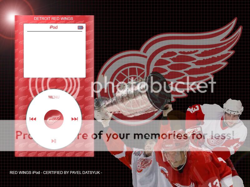 iPod des red wings! WINGSiPodcopie