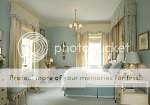 A safe place Pastel-blue-white-bedroom