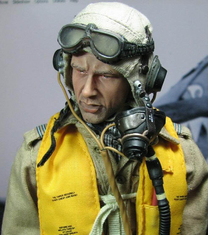 112 Squadron Kittyhawk pilot-Western desert Pictures659-1