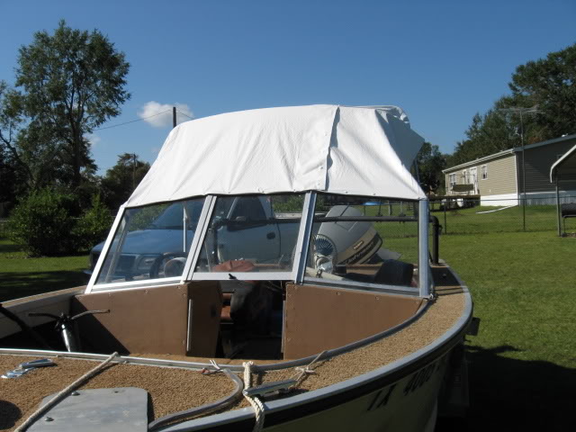 new boat top painted and side curtains made IMG_0599