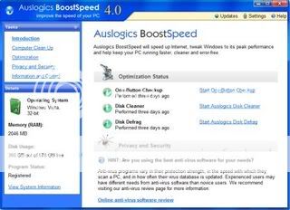 AusLogics BoostSpeed Screenshot01aw2