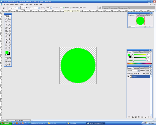 How to make & install a custom crosshair. Step2_4