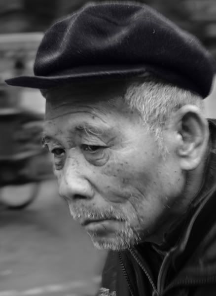 becky loves old men. Old-man-at-Yangshuo