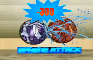 Bakugan Rolling Test SphereAttack-300