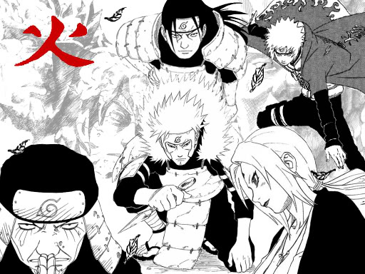 Rostos dos Hokages Hokages