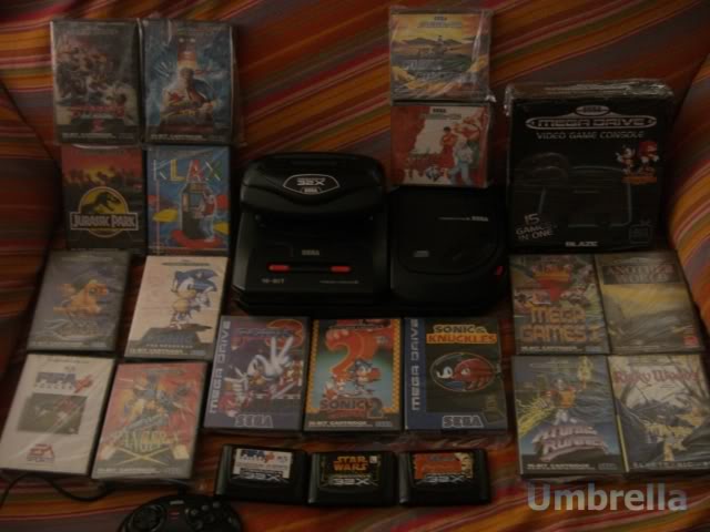 Colección de Umbrella MegaDriveMCD2