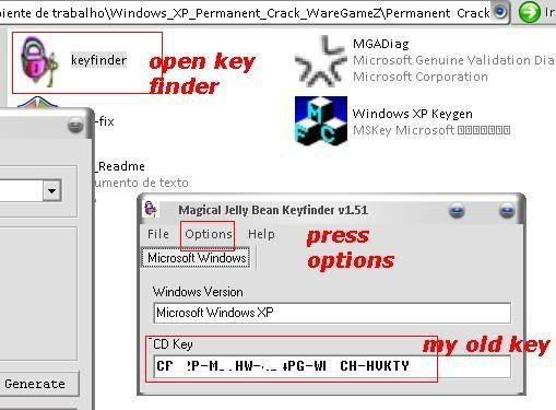 Windows XP Permanent validation Xp3