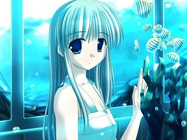 فتيات الأنمي و البحر ؛ Aqua_girl