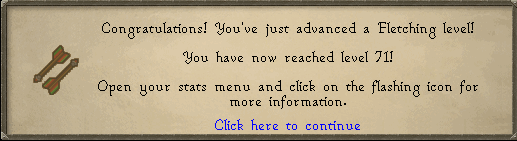 Dylan's Blog 71Fletching