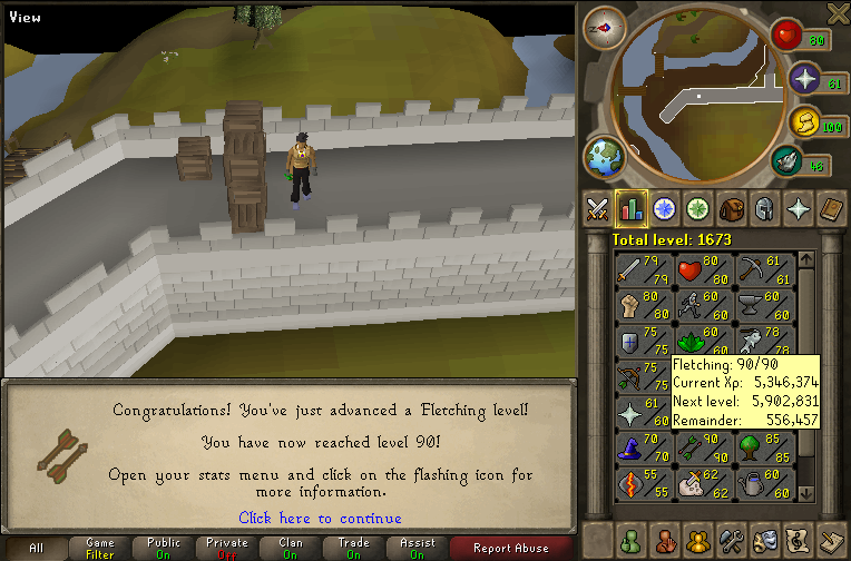 Splinters Hurt 90Fletching