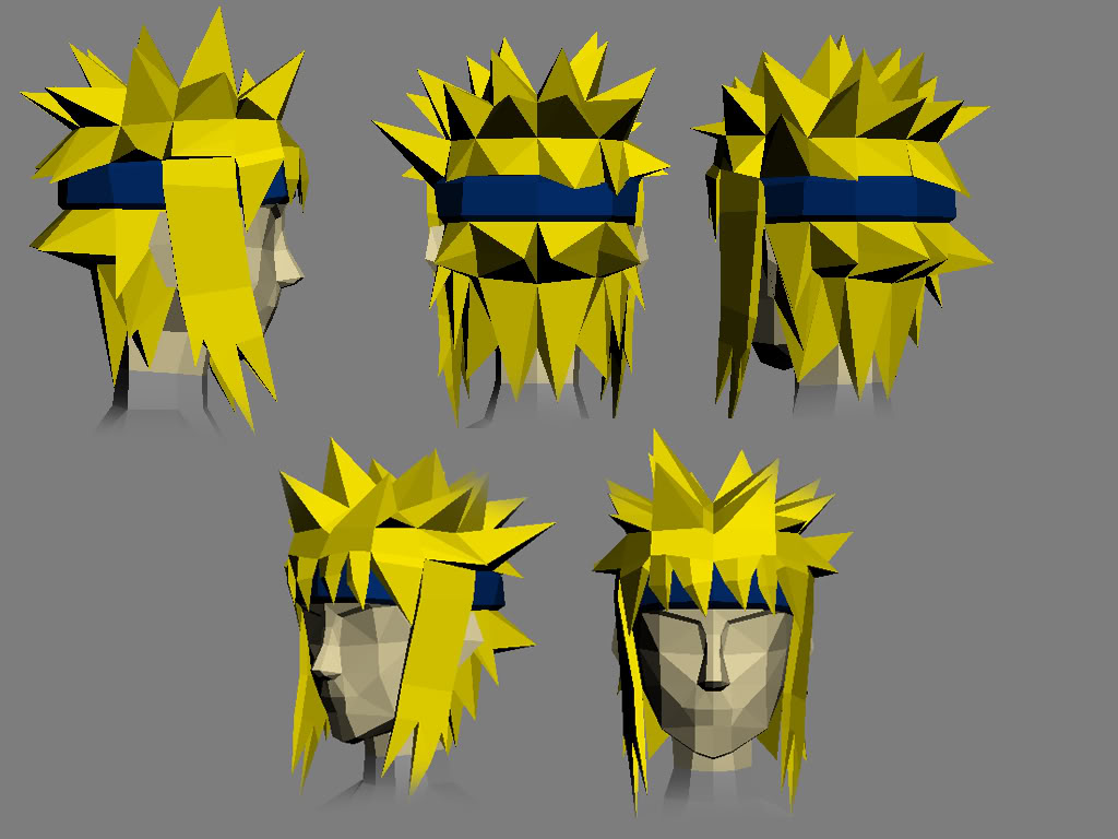 I need a Yondaime model or help me with my model YondaimeWIP