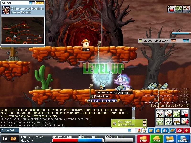 Screenshots de vos Level Up ! - Page 26 Maple0072