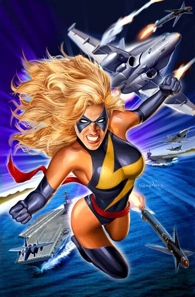 Statue MS.MARVEL "retro" Ms-Marvel-12