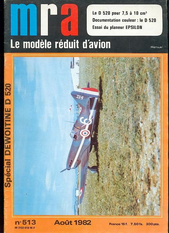 [Groupe] Dewoitine D520 [Hobbyboss et Hasegawa] 1/72 - Page 2 Couvemrad520-1