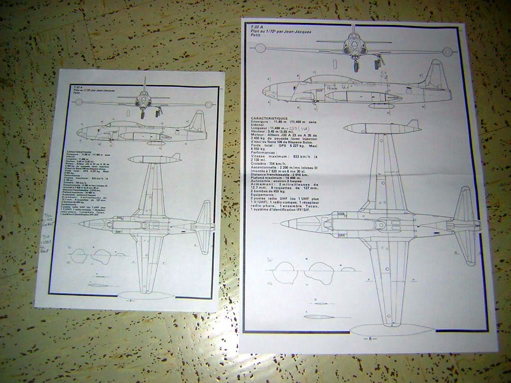 [decals] T33 Ecole de Chasse/Tanguy 1/48 et 1/72 Renaissance Plans