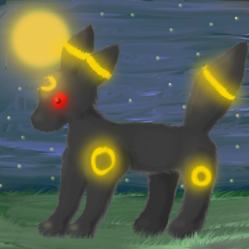 Pickle's art thread Umbreon2-1