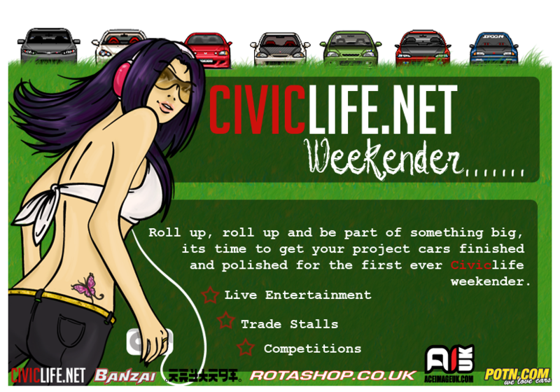 civiclife weekender Flyerfin