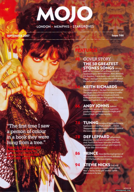 Mojo Magazine september  2007 Mojo3