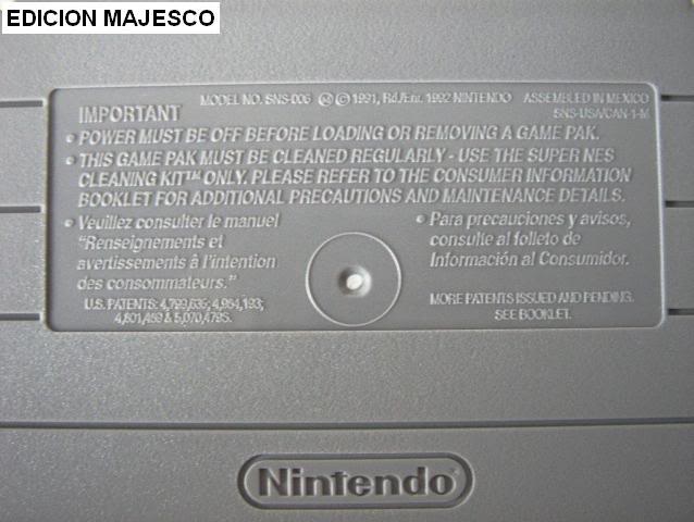 Diferencias cartuchos de nintendo orignales de los piratas  Snes8