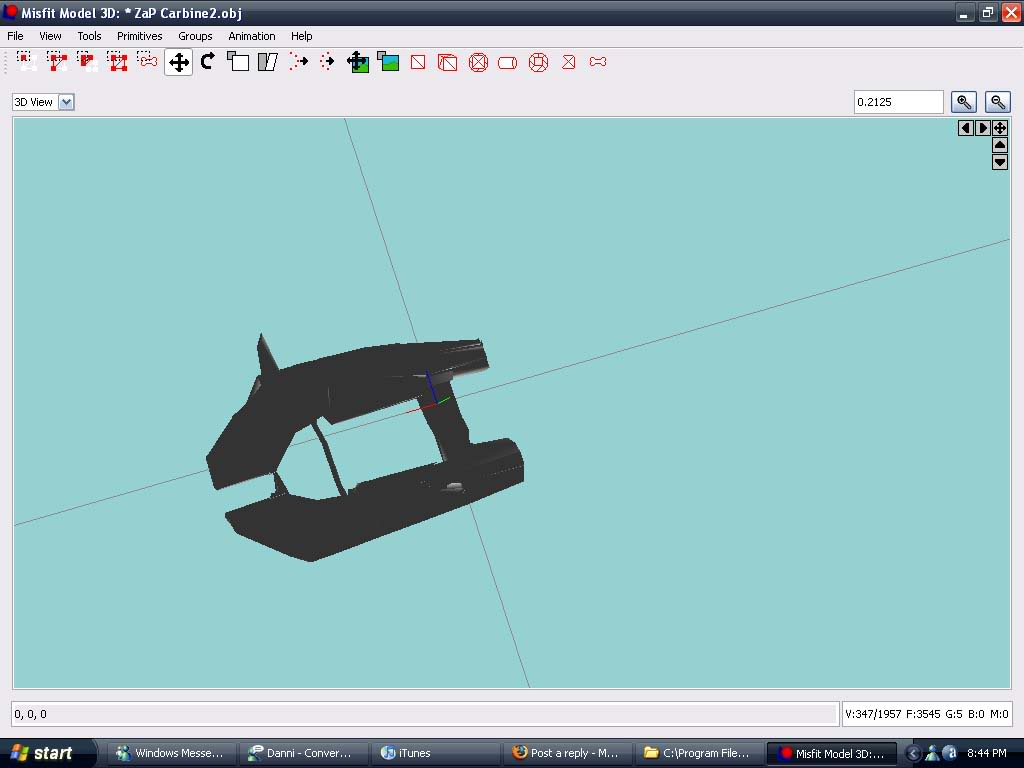 The ZaP WIP Thread Carbine