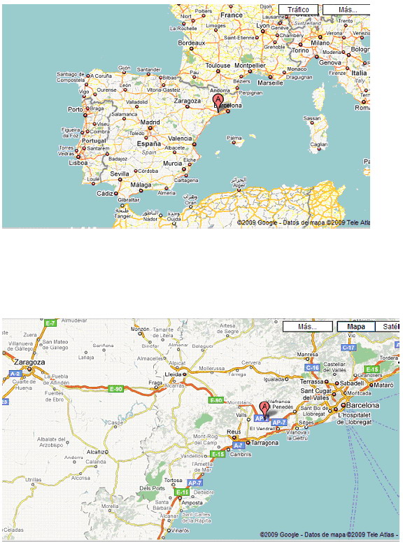 4ª jornada de intercambio de fósiles en Rodonyà   Map