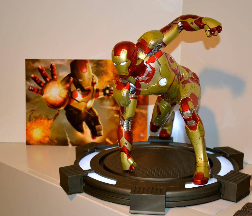 IRON STUDIOS: IRON MAN 3 MARK XLII LEGACY REPLICA  1/4 SCALE DSC_0165-2