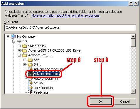 AdvanceBox 5.0 Update Installation Instructions >>> Step_8_9