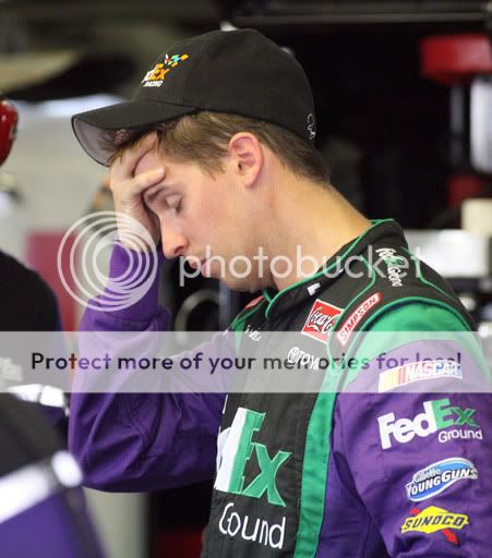 Denny Hamlin Denny_Sad